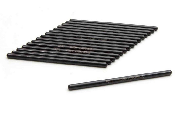 Manley Performance Manley Swedged End Chrome Pushrods 7.300in Lenth .080in Thickness 5/16in Diameter (Set of 16)